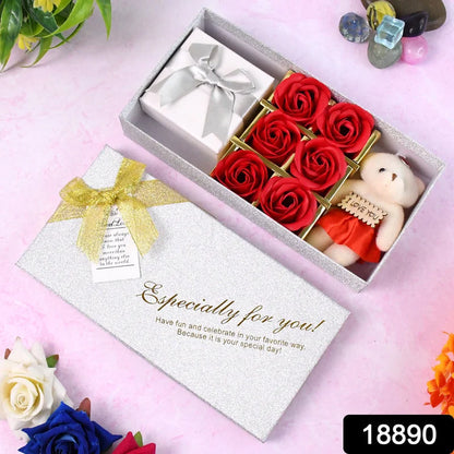 Valentine Teddy Gift Set