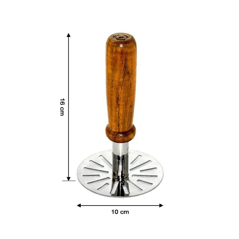 Wooden Paubhaji Masher