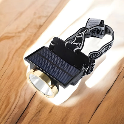 Rechargeable Solar Led Headlamp