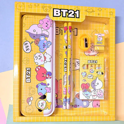 Stationery Kit For Kids (12 Pc Set)