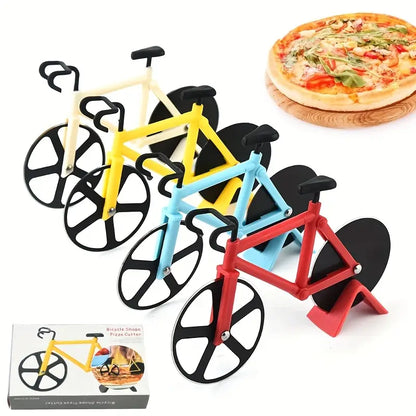 Stainless Steel Bicycle Shape Pizza Cutter