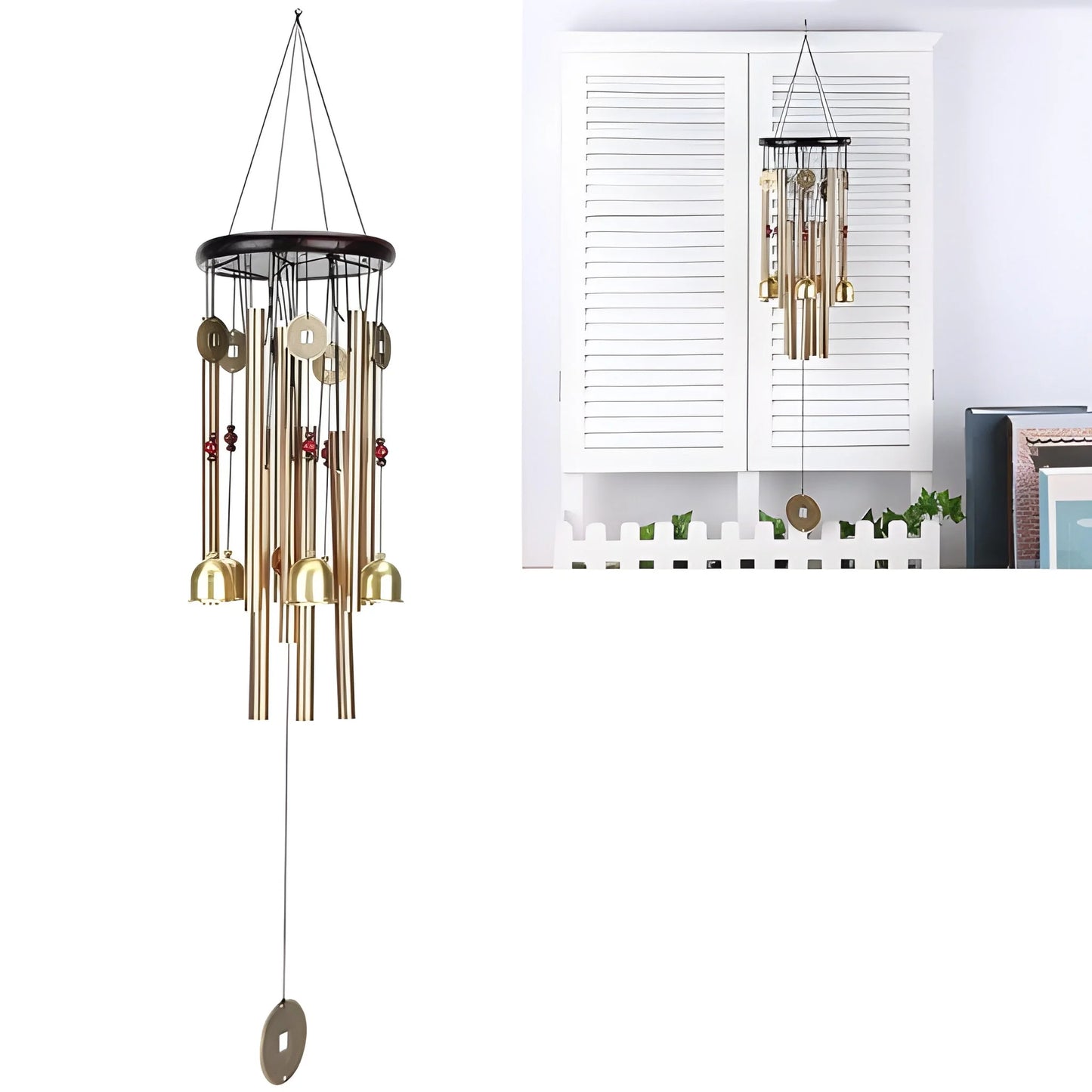 Wind Chimes Outdoor Hanging Dragonfly