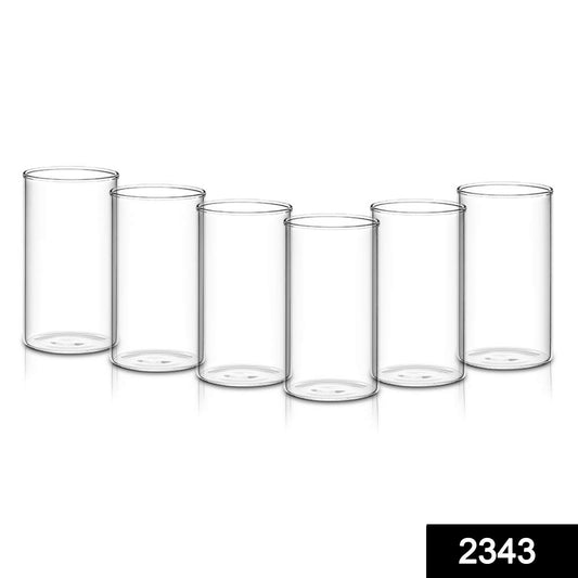 Unbreakable Transparent Glasses Set