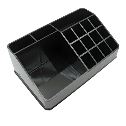 16-Compartment Makeup Organizer Box