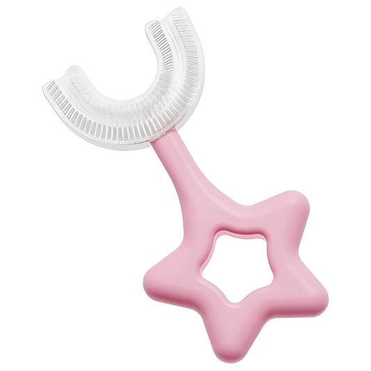 Star U-shape Silicone Manual Toothbrush