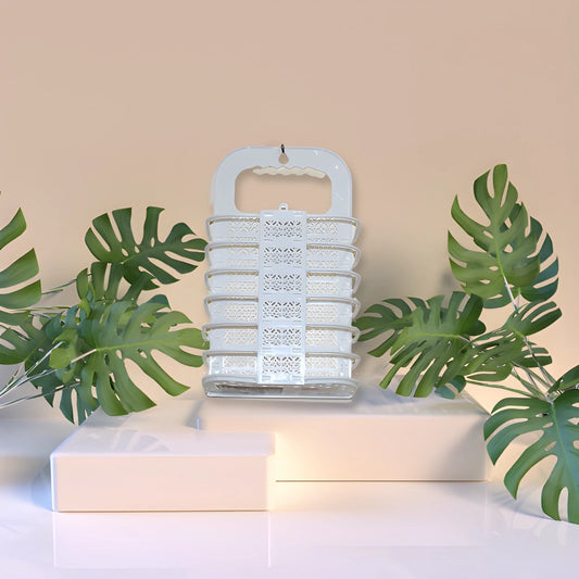 Wall-Mounted Collapsible Laundry Basket