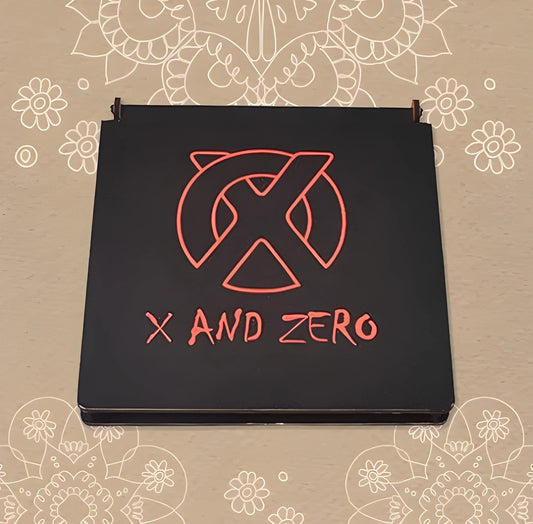 X  Zero Wooden Board Game