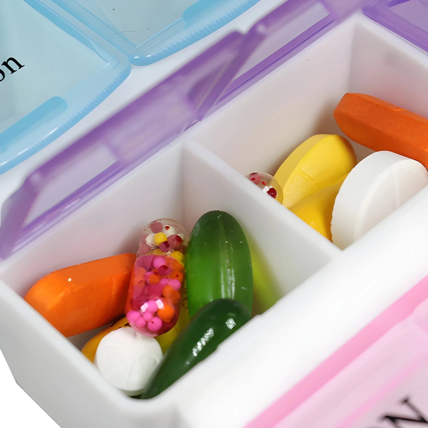 Weekly Pill Organizer Box