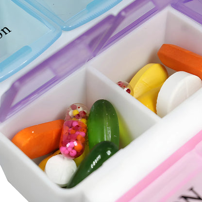 Weekly Pill Organizer Box