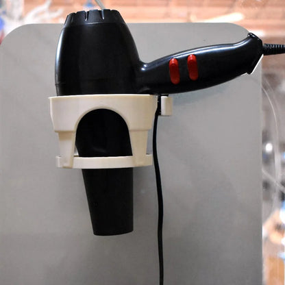 Wall-Mount Hair Dryer Holder