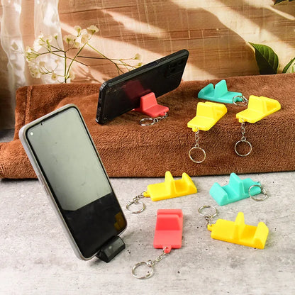 2-in-1 Mobile Stand Keychain (9 Pcs)