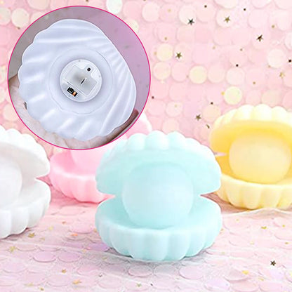 Pearl Shell LED Night Lamp