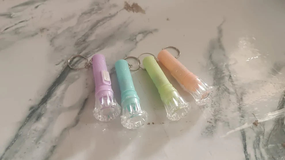 Mini LED Keychain Torch – 1 Pc