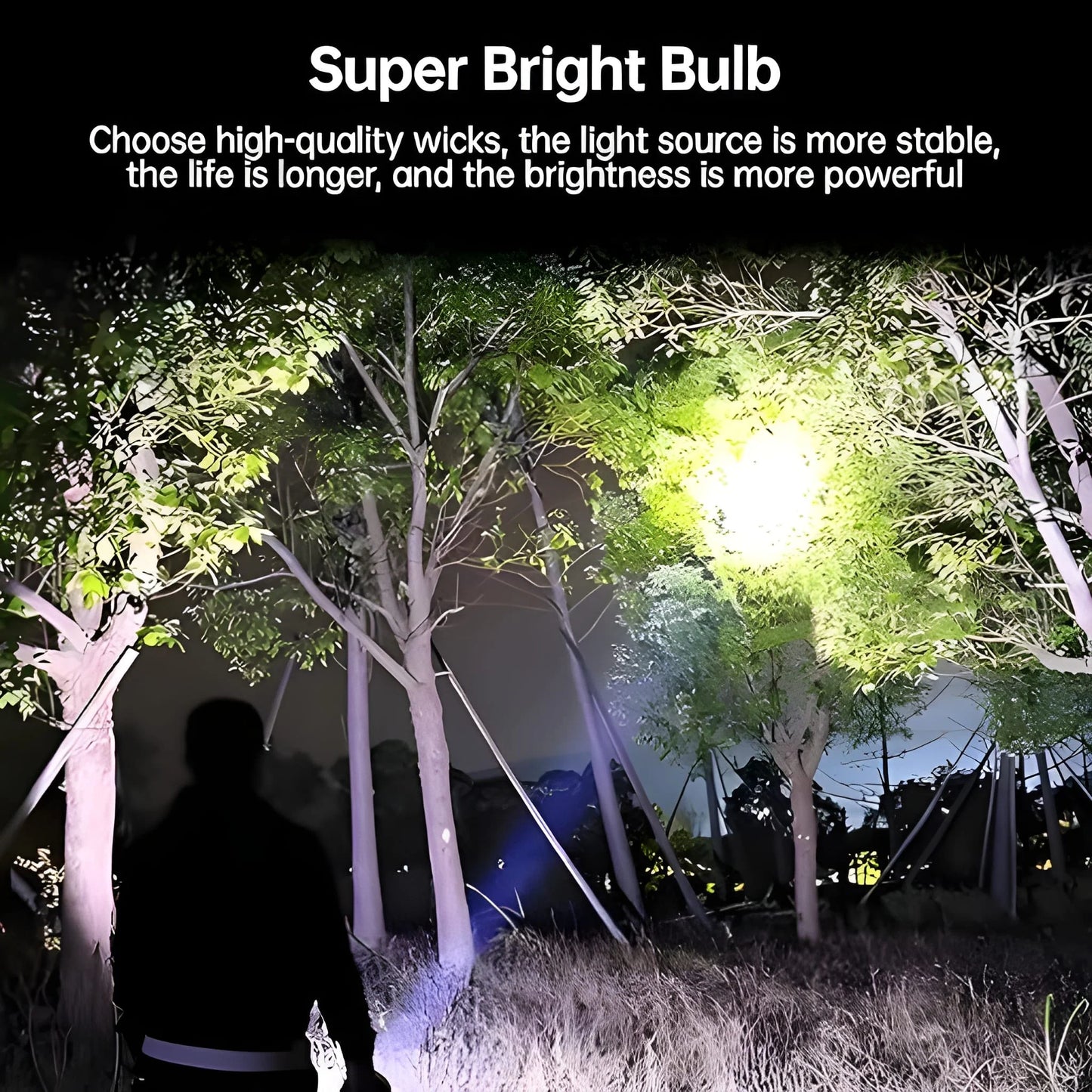 Portable Flashlight Torch Cob