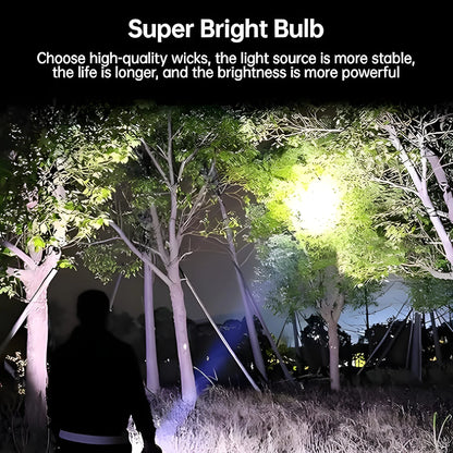 Portable Flashlight Torch Cob