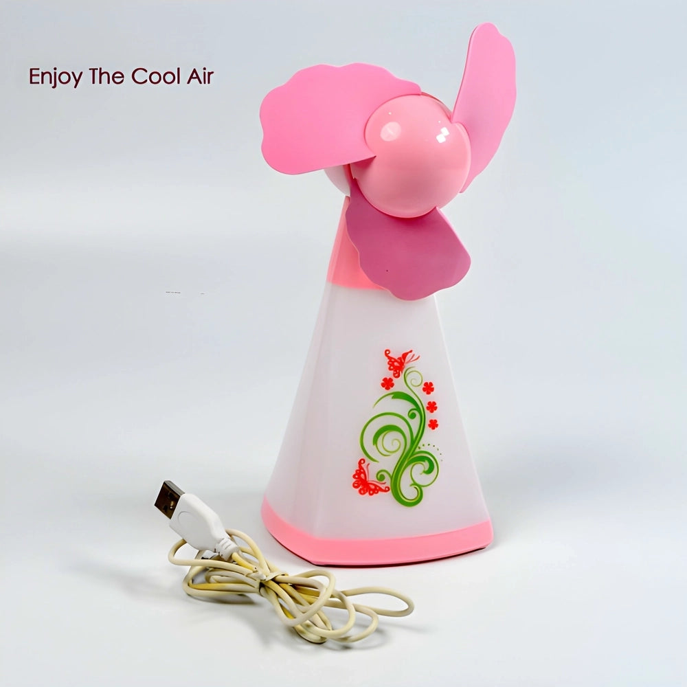 USB-Powered Mini Desktop Fan