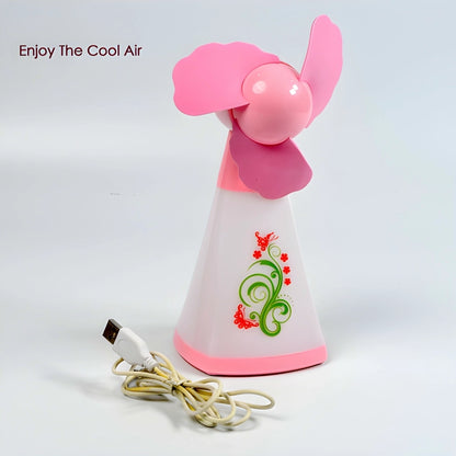 USB-Powered Mini Desktop Fan