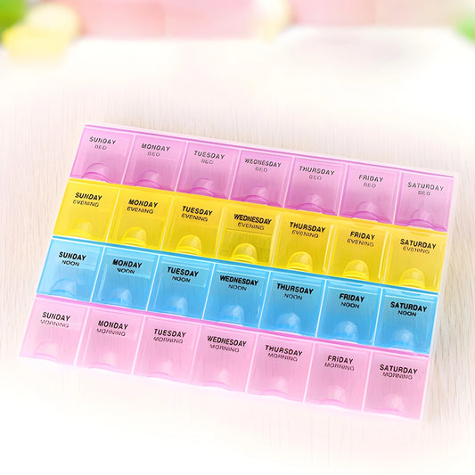 Weekly Pill Organizer Box