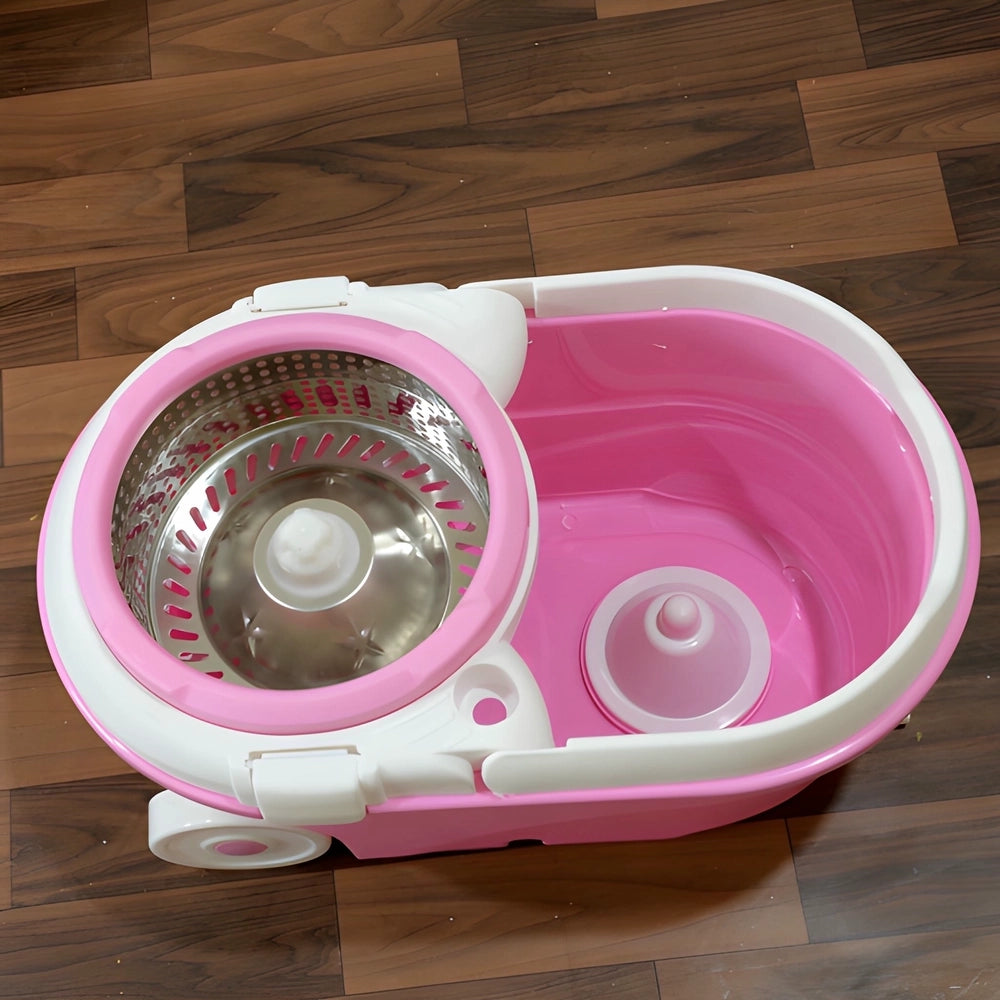 Steel Spin Mop Set