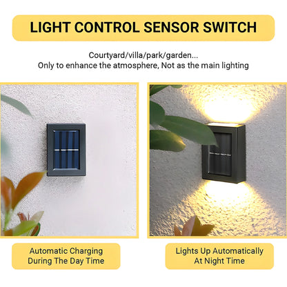 Solar Powered Wall Lights