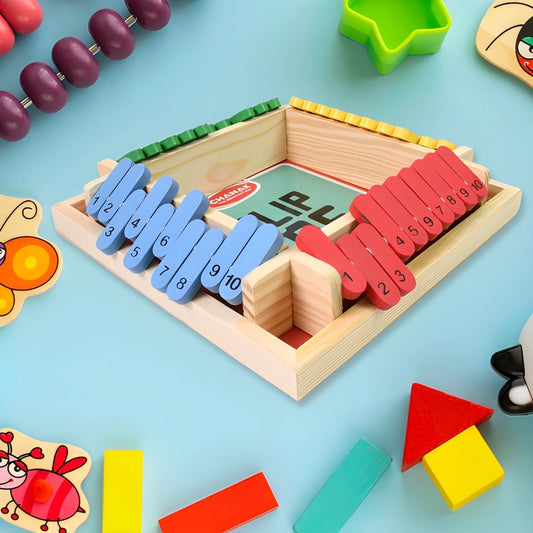 Wooden Shut The Box Game