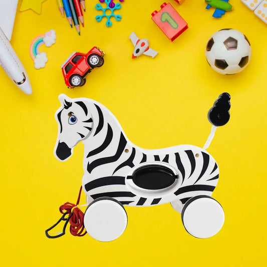 Zebra Pull Along Toy