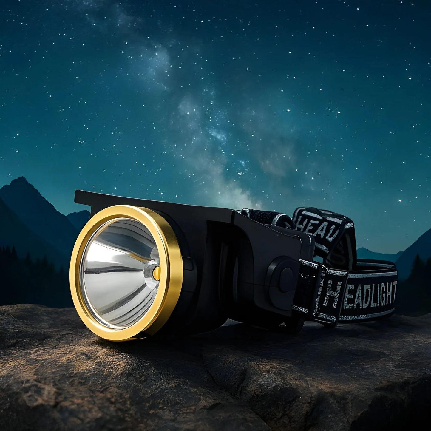 Rechargeable Solar Led Headlamp