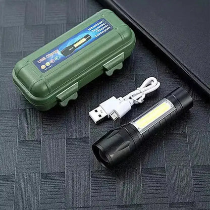 Mini Led Flashlight Rechargeable