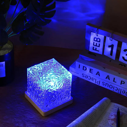 Crystal Ripple Night Lamp