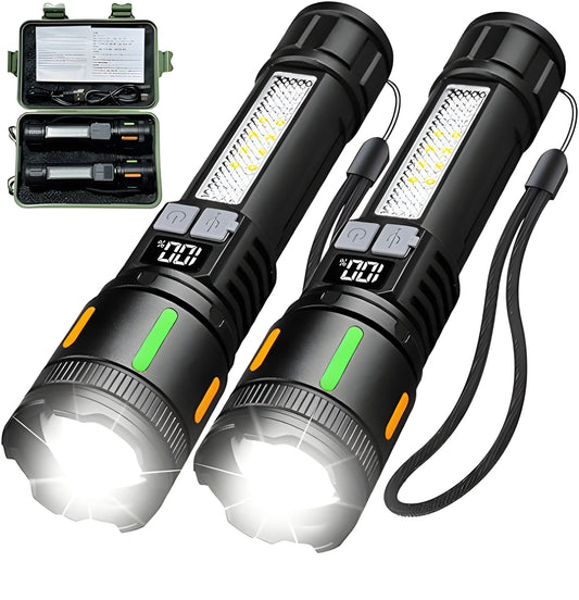 Led Torch High Lumens Fast Charging Flashlight