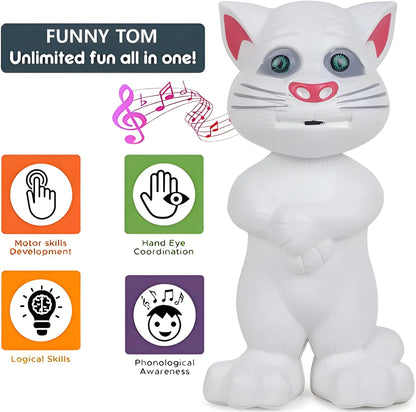 Talking Mimicry Touching Tom Cat