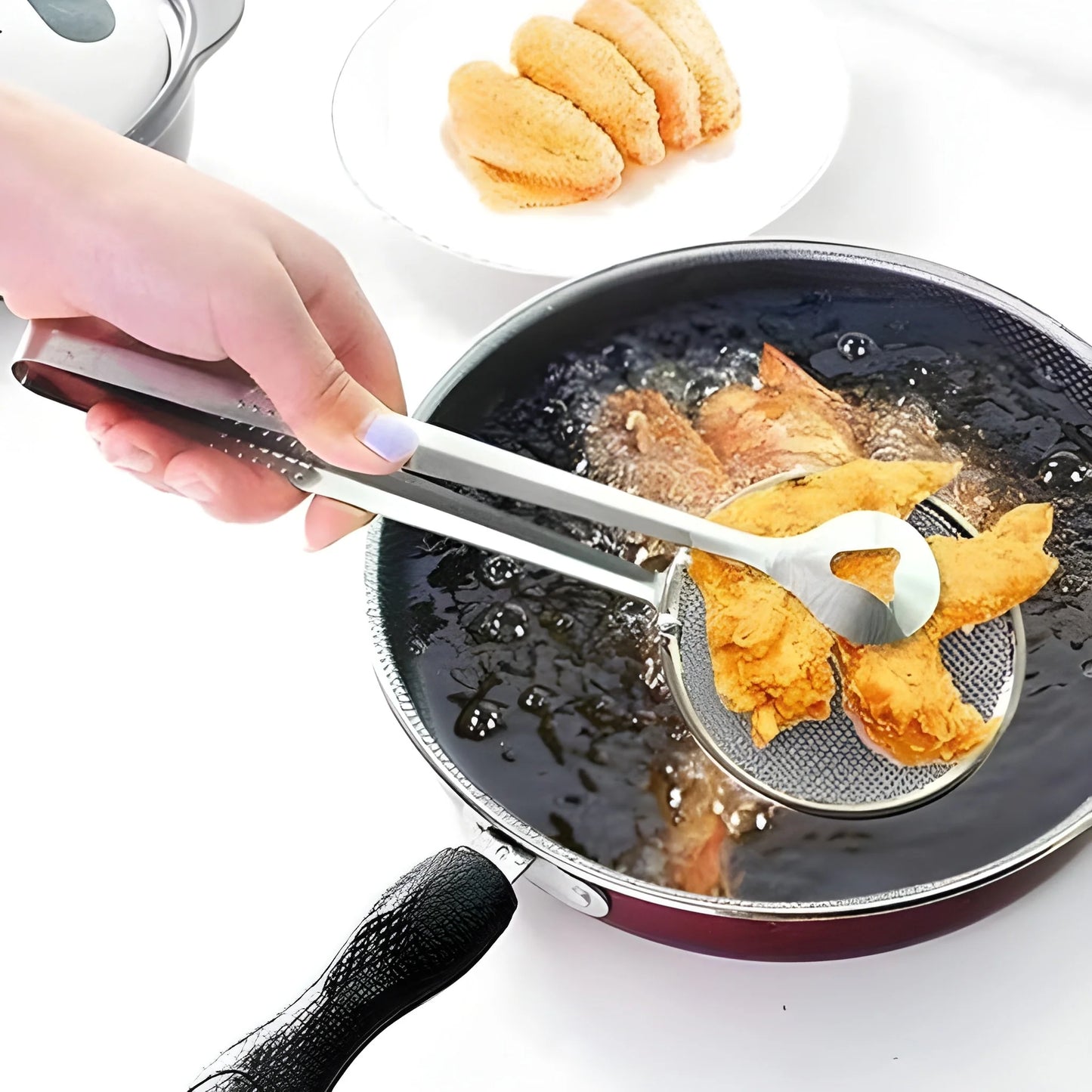 2in1 Stainless Steel Filter Spoon