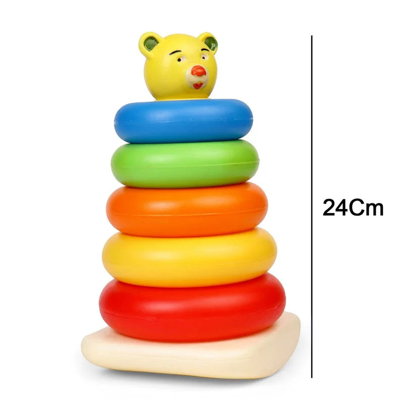 Teddy Stacking Ring Toy