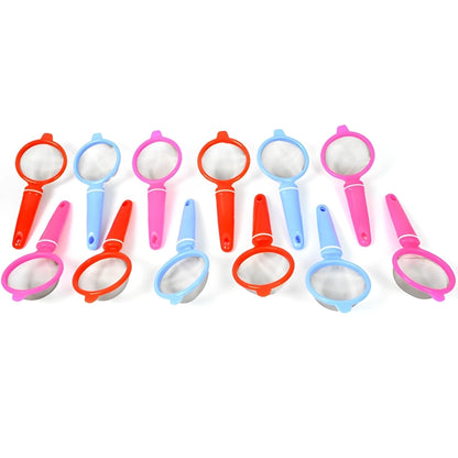 12-Pack Plastic Strainer Set