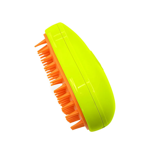 Steam-Powered Pet Grooming Brush
