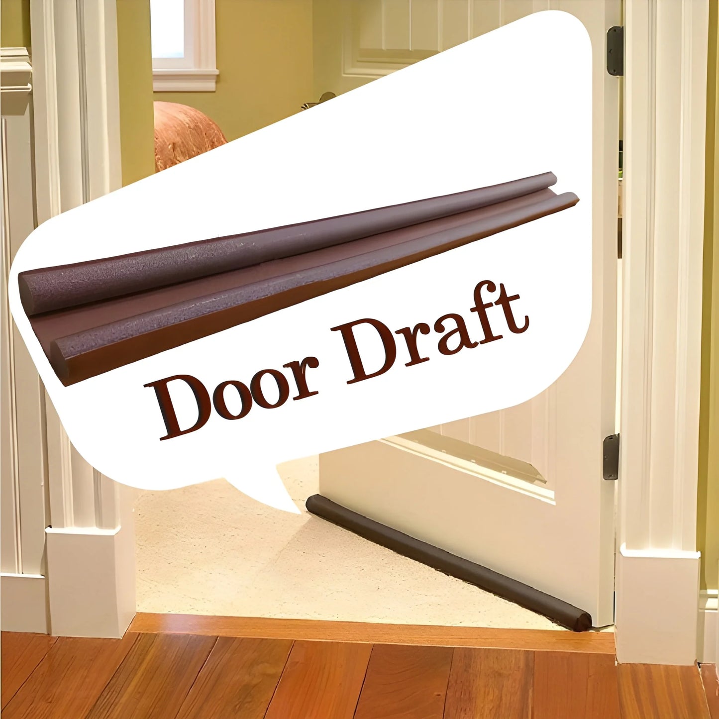 Twin Door Draft Stopper Guard Protector