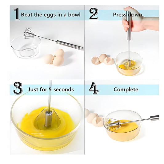 Stainless Steel Manual Mixi Hand Blender