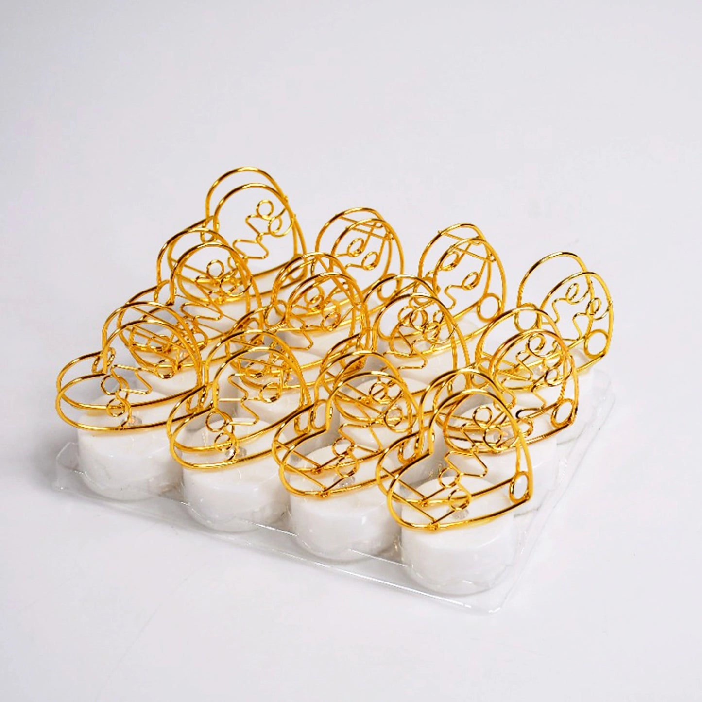 Flameless Heart LED Candles (12 Pcs)