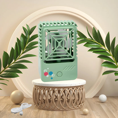 USB Rechargeable Mini Desk Fan