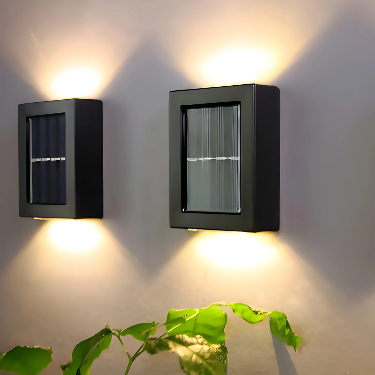 Solar Powered Wall Lights