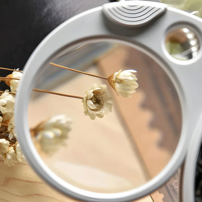 Double Magnification Led Magnifiers With Light