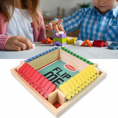 Wooden Shut The Box Game