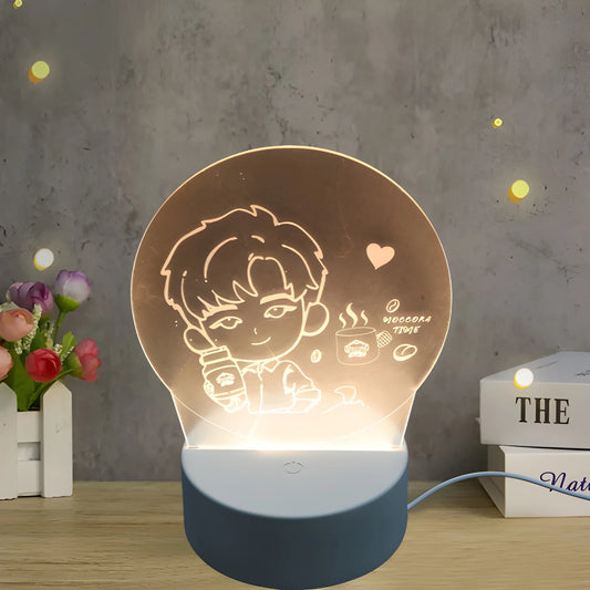 3D LED Night Light Lamp
