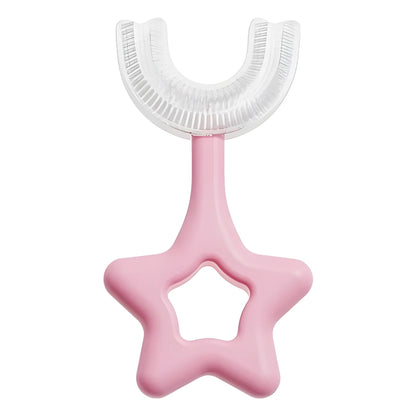 Star U-shape Silicone Manual Toothbrush