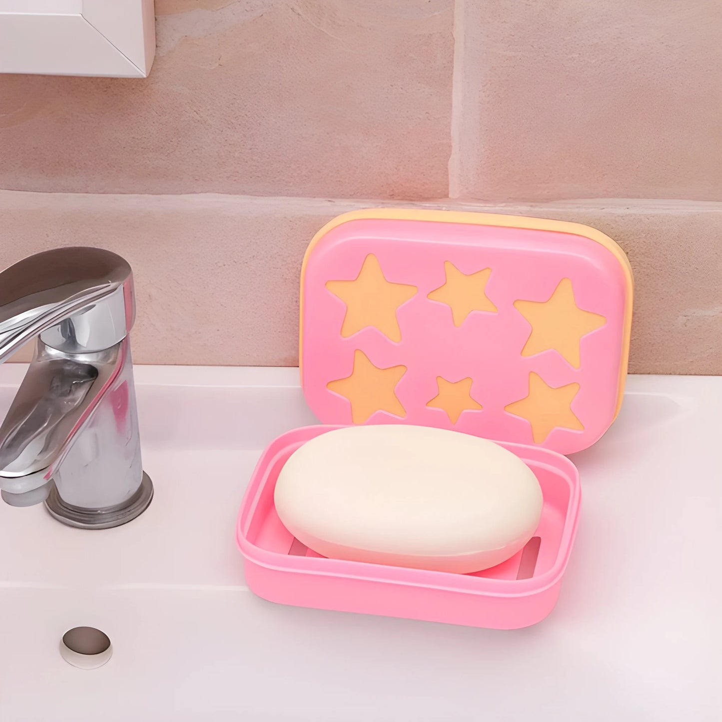 Star-Shaped Leak-Proof Soap Case