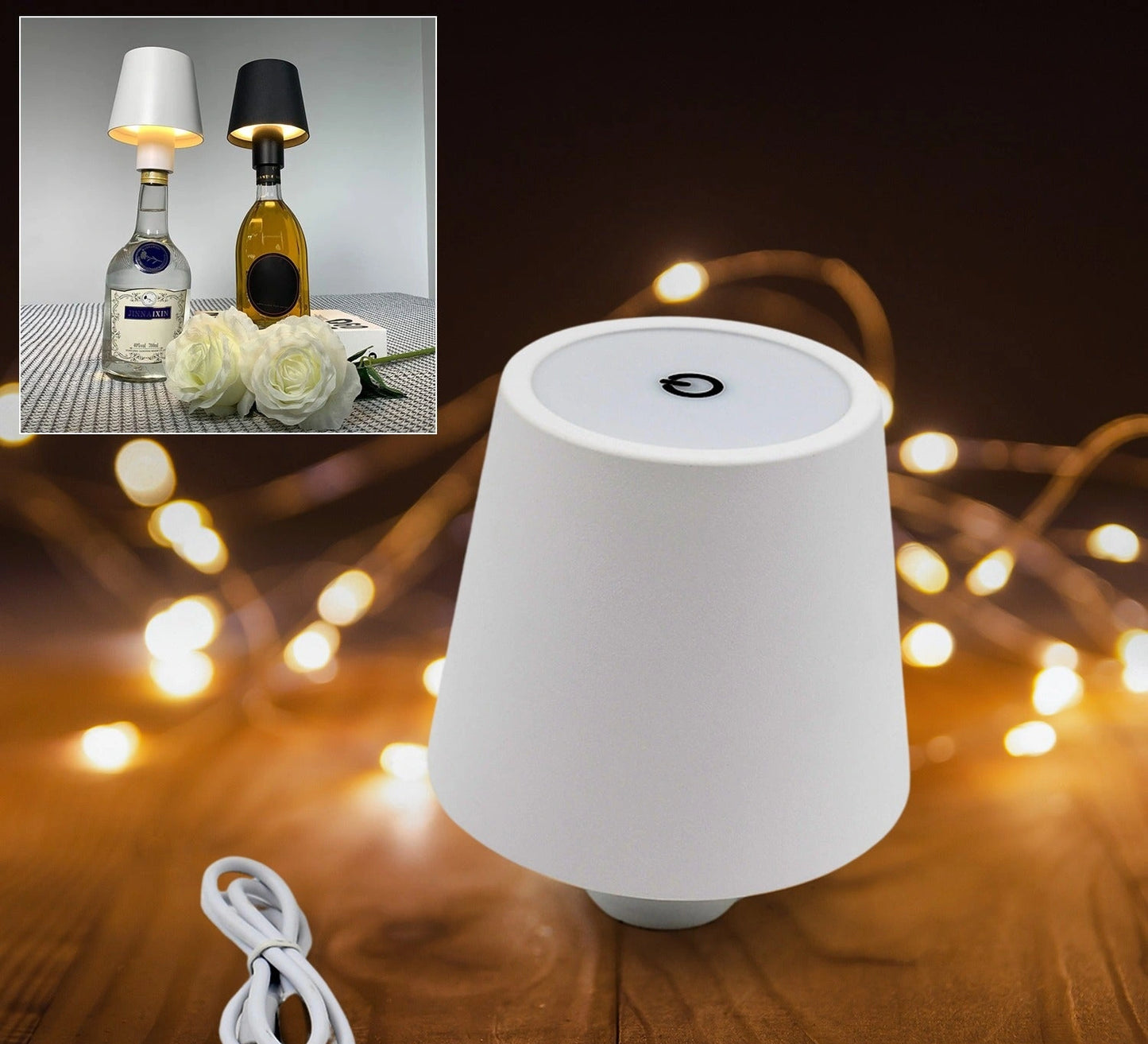 LED Dimmable Bottle Lamp