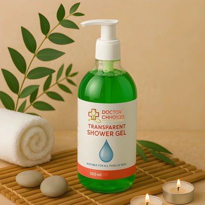 Transparent Shower Gel Pump