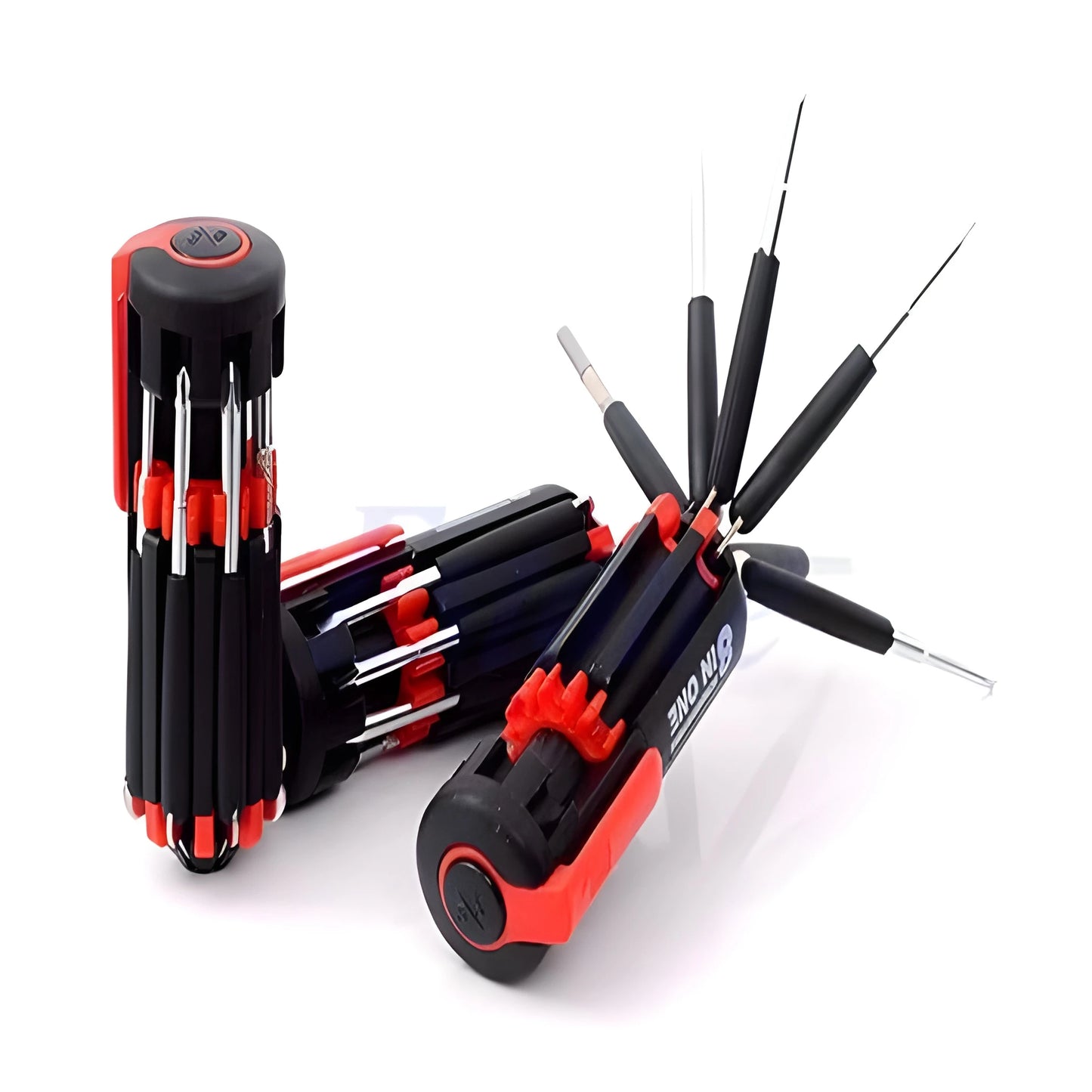 8-in-1 Folding Screwdriver with Light