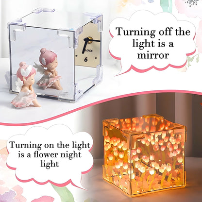 Tulip Mirror Night Lamp