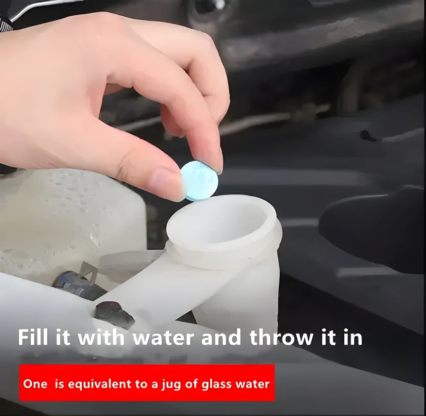 Streak-Free Windshield Tablets